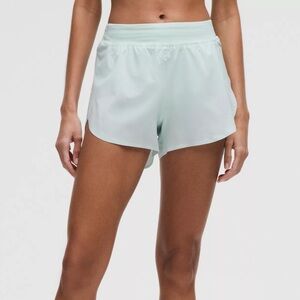 lululemon fast & free high-rise classic split short 3”